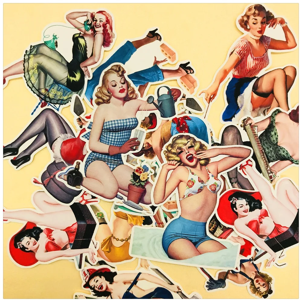 16 шт./компл. современная девушка фотоальбом сделай сам для скрапбукинга альбома