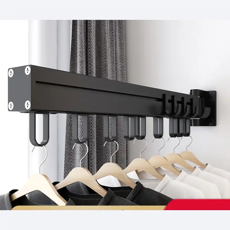8holes Window Frame Clothes Hanger Portable Indoor Window Drying Rack
