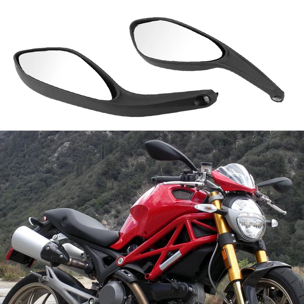 1 пара мотоциклов зеркало заднего вида подходит для DUCATI Monster 696 795 796 1100