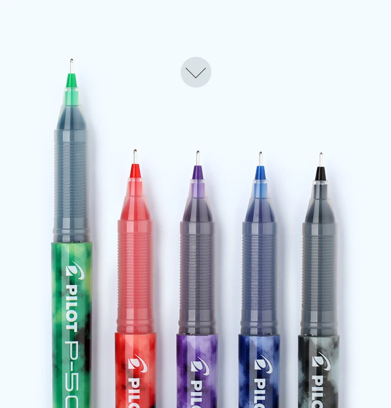 Гелевая ручка для 12 шт./партия, P-500, пилот, BL-P50, Япония, 0,5 мм/P-700, BL-P70, 0,7 мм, Ручка-роллер для офиса и школы, statonery
