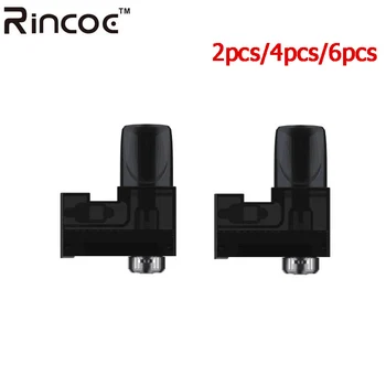 

2pcs-6pcs Original Rincoe Tix Empty Pod Cartridge 2ml Atomizer Tank for E Cigarette Rincoe Tix Pod Vaporizer Kit
