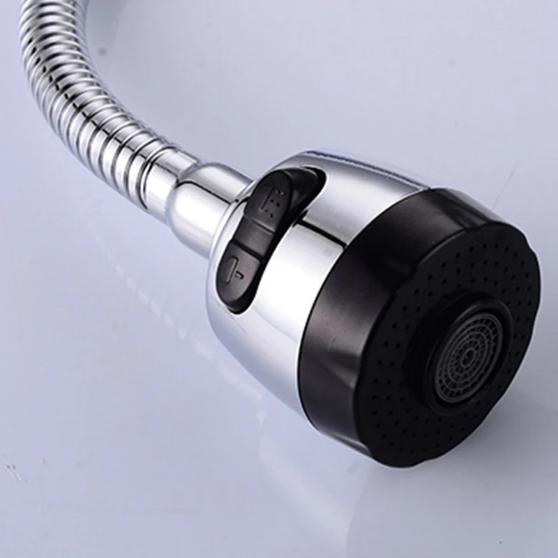  Chrome Brass Basin Kitchen Faucet Vessel Sink Mixer Tap Spring Dual Swivel Spouts Sink Mixer Bathro - 4000166528664