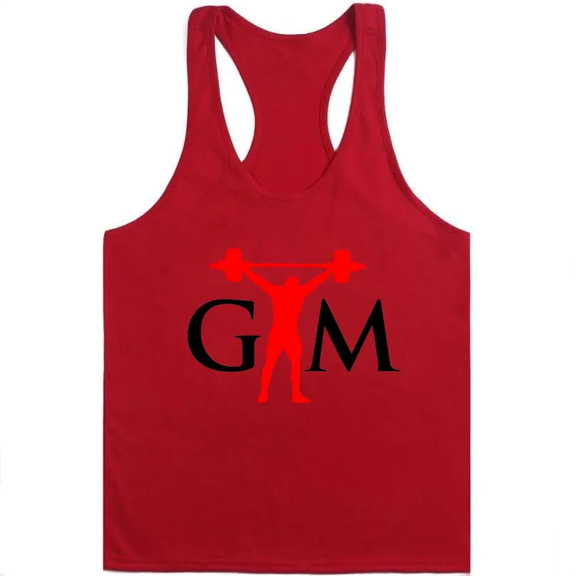 

2019 Bodybuilding Stringer Tank Tops men Gyms Stringer Shirt Fitness Tank Top Men Gyms Clothing Cotton Vest hoodies