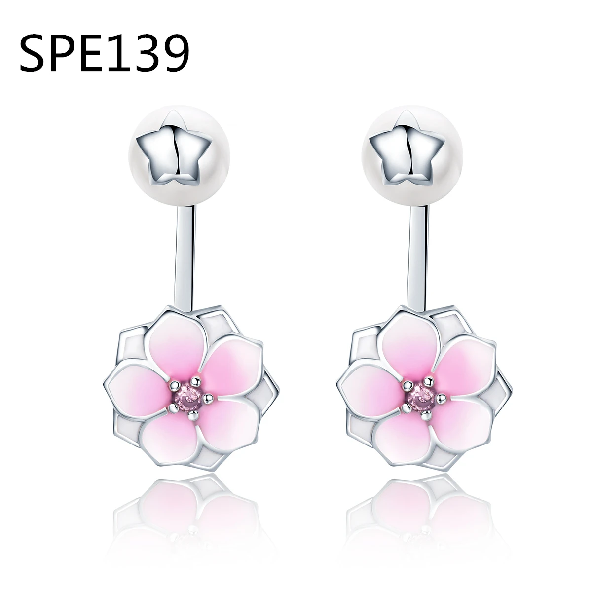 SPE6 needle rhinestone circle crystal from Austrian earrings temperament Korean personality wild Mother's Day gift DZ | Украшения и