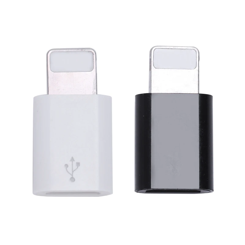 Usb адаптер для Iphone 7 микро Usb для Iphone X Xs Max 6S адаптер быстрой зарядки синхронизации данных для Ipad Usb кабель(черный