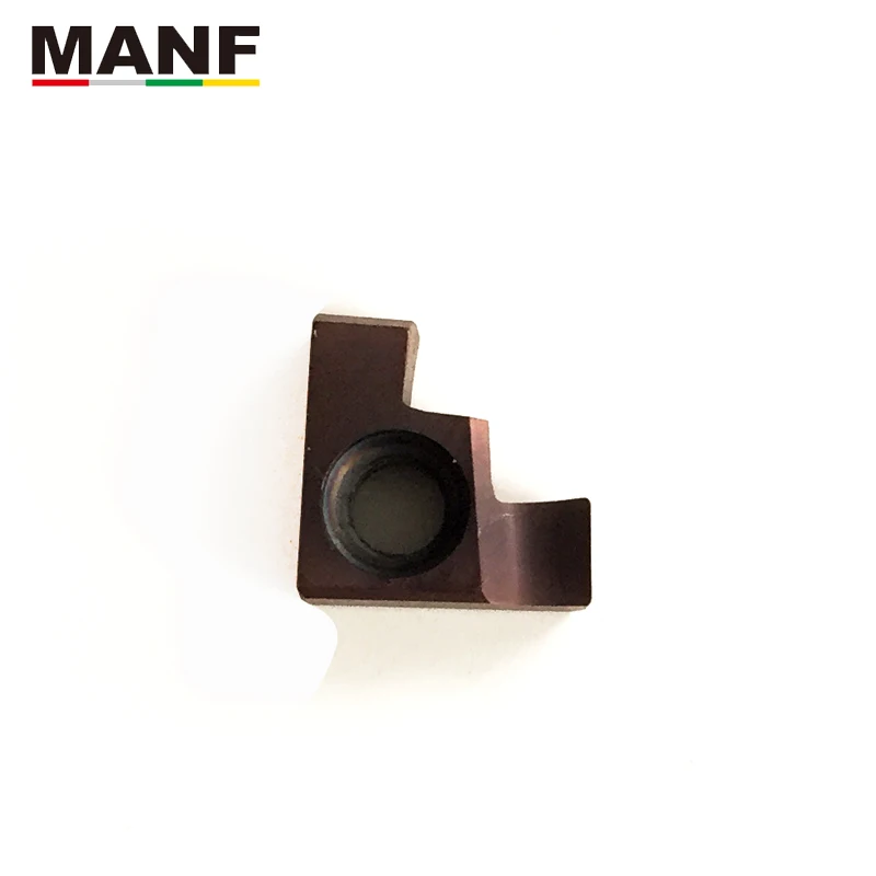 Твердосплавные вставки MANF GER100 150 200-B внутренняя вставка для прорезания канавок много канавок резки лезвия CNC токарный станок инструмент токарный станок рифленый инструмент