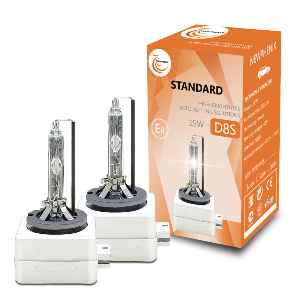 

Bedehon 1 Set D8S HID Xenon Headlight Replacement Original Bulb 25W 12V 4300K 5000K 6000K for Golf 4, for Toyota, for BMW