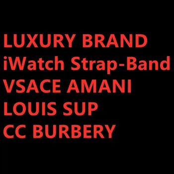 

BBR Leather Watch Strap For Apple iWatch 38mm Band 44mm Smart Watch Bands 40mm Luxury Designer Brand SUP Louis 42mm Watch Straps