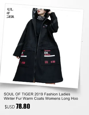 SOUL OF TIGER зимние корейские модные женские стеганые пальто, одежда с блестками, женские теплые куртки с вышивкой, Повседневная парка с длинным капюшоном