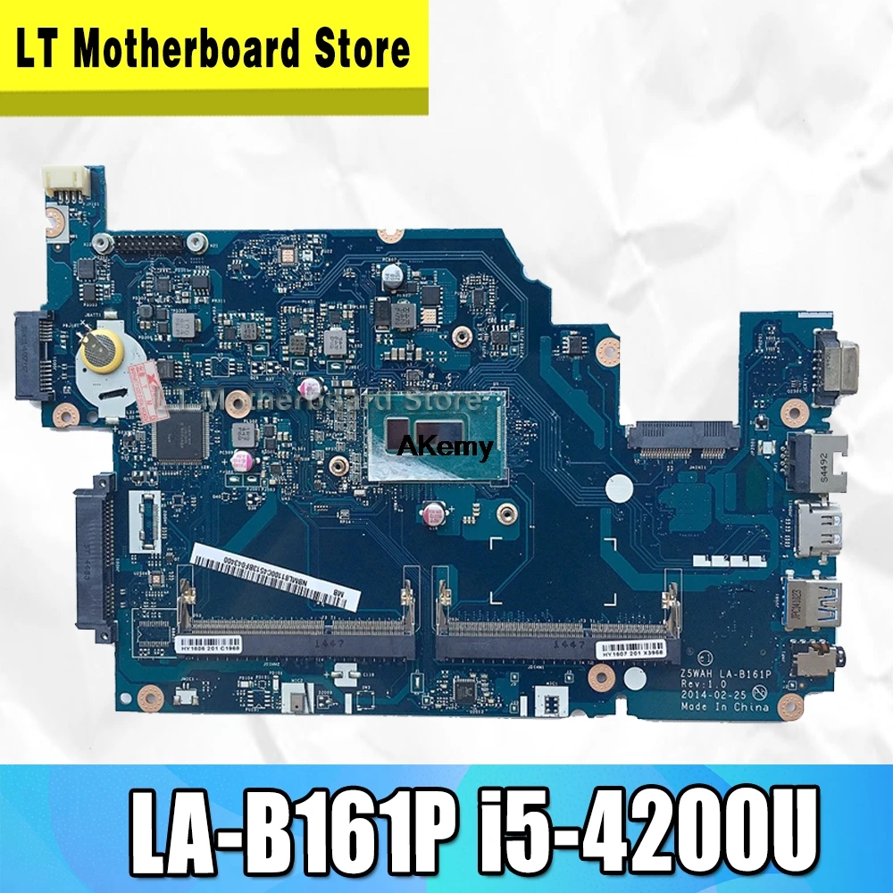 LA-B161P материнская плата для ноутбука ACER Aspire E5-571G E5-571P E5-571 E5-531 материнская плата Z5WAH LA-B161P I5-4200U Тесты