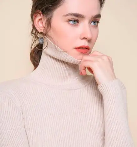 New Arrival Color Осенний свитер женский офисный Женский вязаный водолазка 15 цветные пуловеры растягивающаяся женская зимняя одежда - Цвет: New Arrival Color