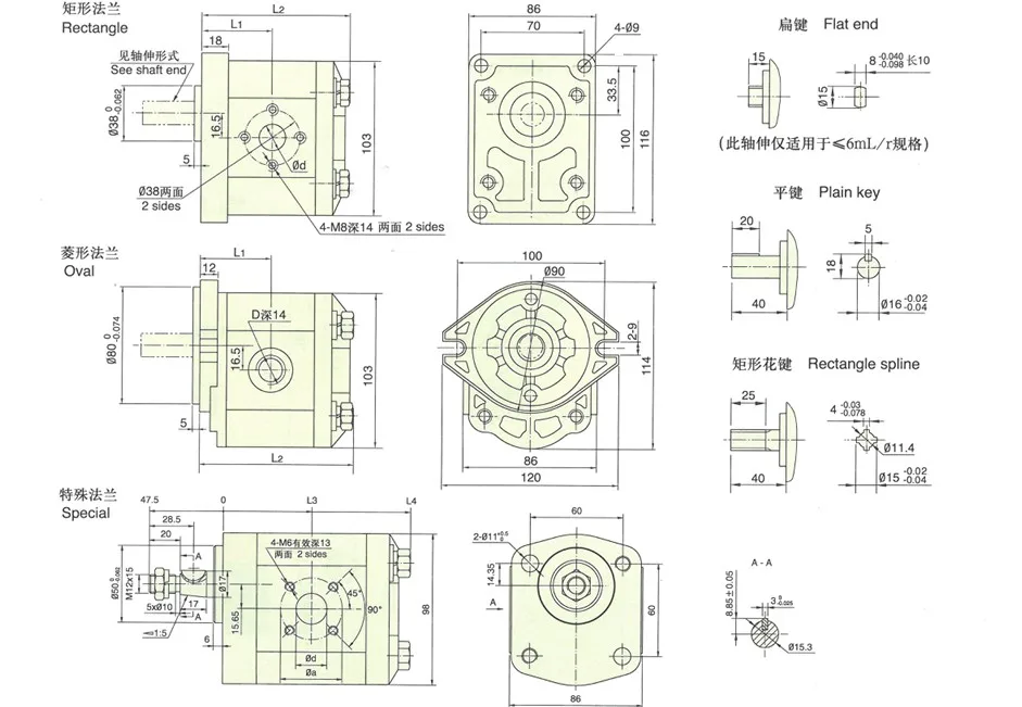 Шестеренные насосы CBW-E306-ALPL масляный насос высокого давления CBW-E304-ALPR CBW-E310-ALPR от производителя хорошего качества
