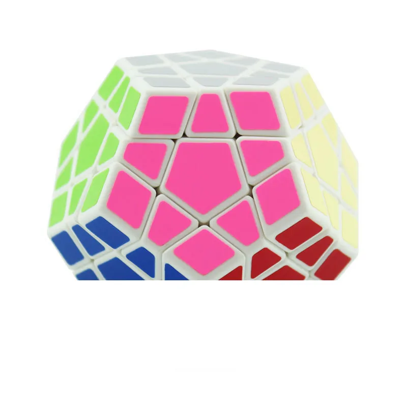 ShengShou Megaminxeds 3x3x3 набор магических кубиков SengSo Dodecahedron 3x3 партия оптом 8 шт. Cubo Magico speed Cube головоломка Antist - Цвет: White