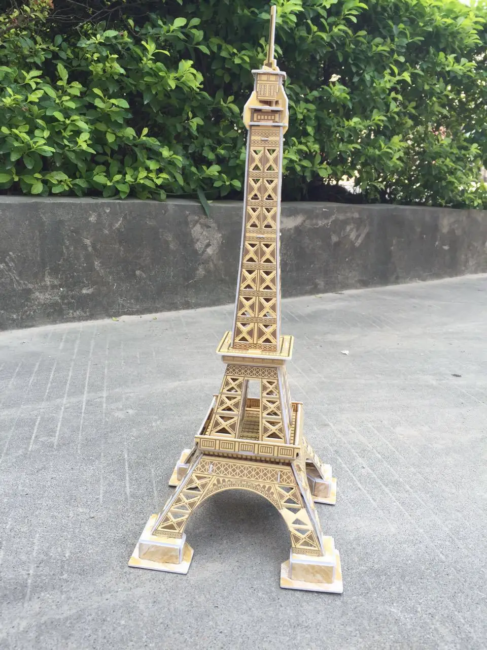 Детская 3D Бумажная 3D головоломка модель DIY архитектурная модель дисплей Бурдж аль Эйфелева креативная обучающая игрушка ручной работы
