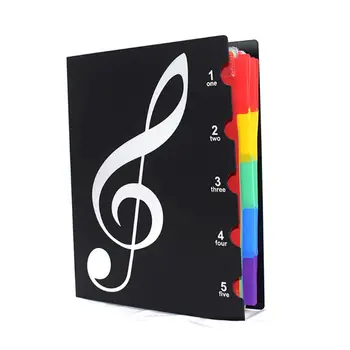 

1Pc Creative A4 Music Book Folders Piano Multi Function Score Practical File Holder New
