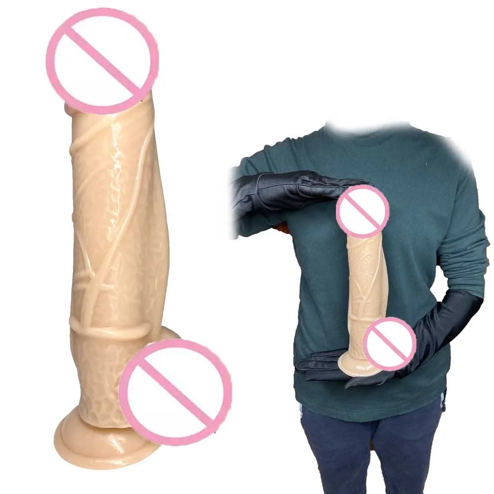 28*6cm Thick Huge Dildo Big Dick With Suction Cup Cock Erotic Penis Big Dong Sex Toys For Men Woman Anal Masturbation