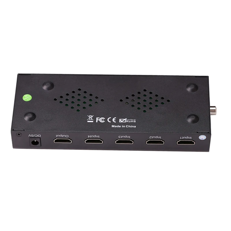 4K x 2K HDMI коммутатор 4X1 3D коммутатор 4 в 1 выход независимый аудио выход(3,5 мм наушники, волокно, коаксиальный) 1080P 4K ПК к ТВ HD tv