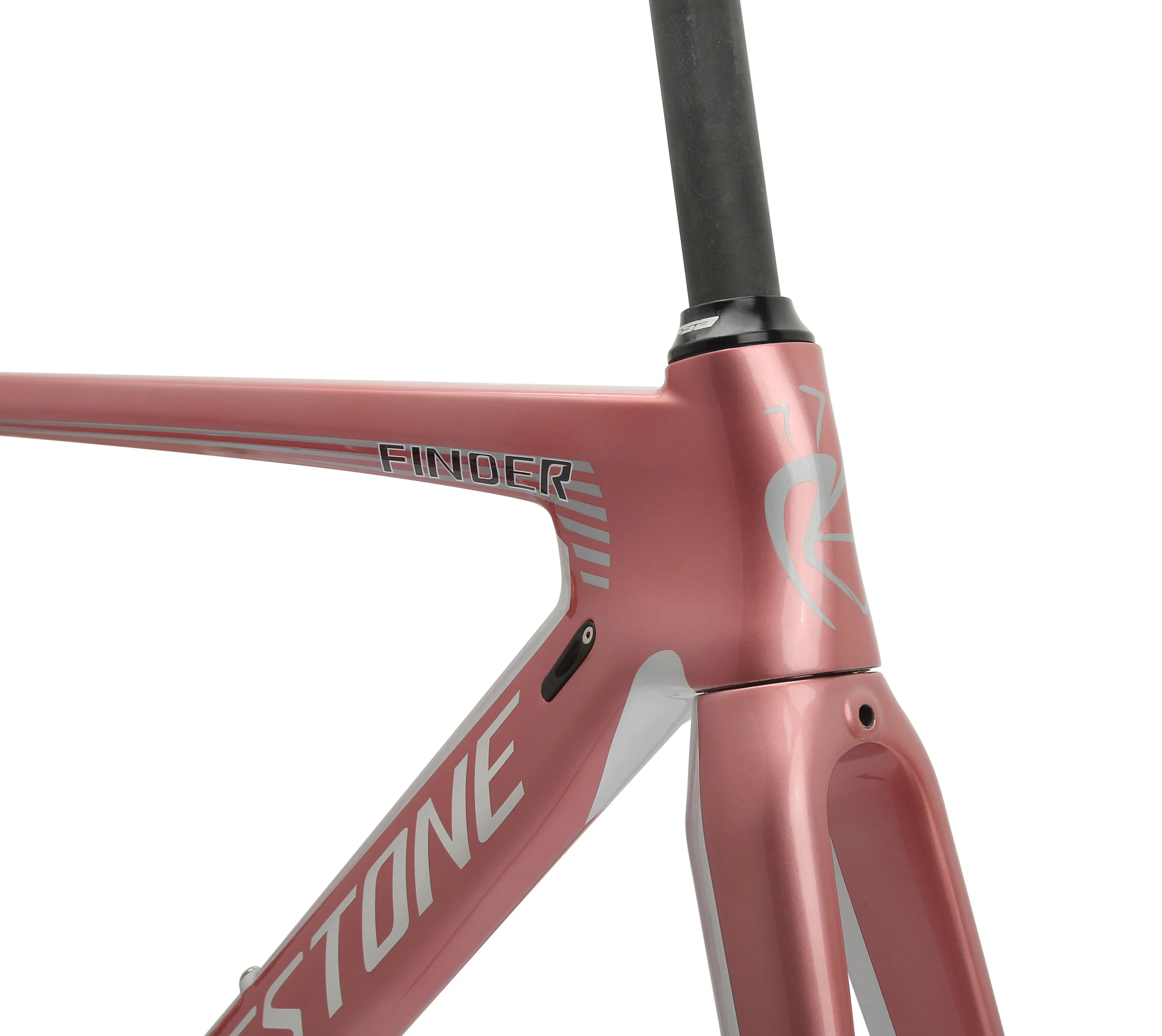 Rolling Stone FINDER UCI bicycle frame carbon road bike aero frameset 700C 45 47 50cm Rose Pink racing toray T800 ultralight