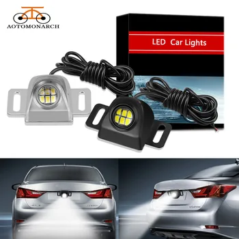 

AOTOMONA Auto External Reverse lights with Waterproof Universal Automobiles LED Auxiliary backup lamp car lights LED Bulb 12V CE