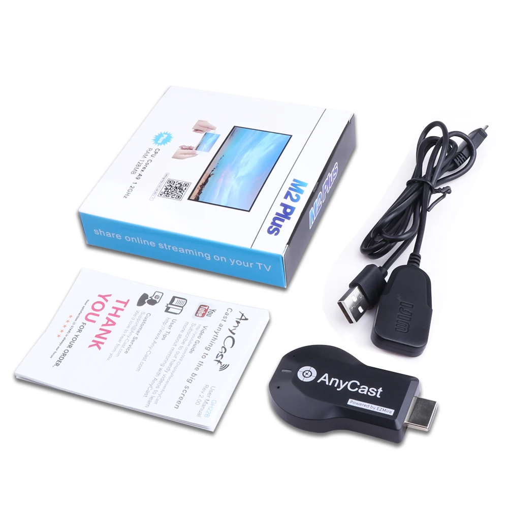 Anycast tv Stick Wifi 2,4G/5G 4K Miracast любой Cast беспроводной DLNA AirPlay HDMI дисплей ключ приемник для IOS Android PC
