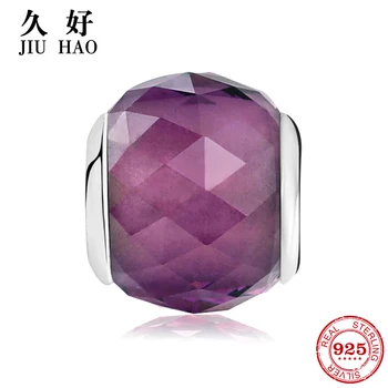 

100% Authentic 925 Sterling Silve crimson Murano Glass Beads Fit Original European Charms Bracelet Jewelry