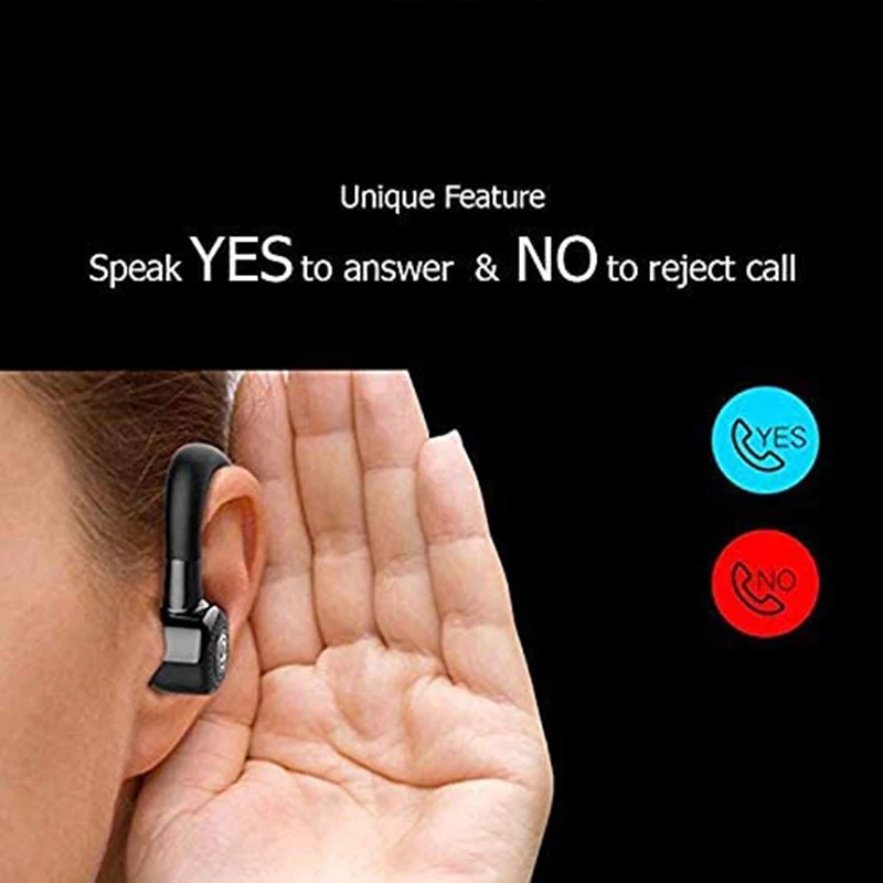 V9 Handsfree Wireless Bluetooth Headphone with Mic Voice Control Wireless Bluetooth Headset for Drive Noise Cancelling
