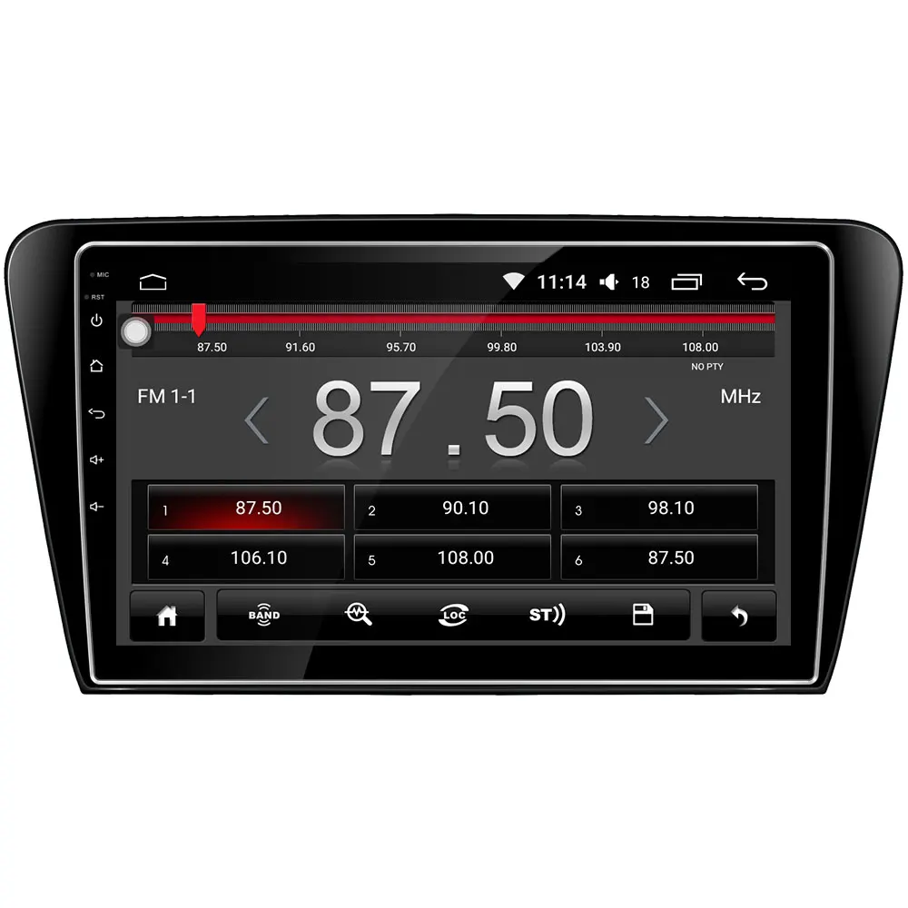 10," ips 4G DSP Carplay Android 8 Восьмиядерный 4 Гб ОЗУ 64 Гб ПЗУ RDS автомобильный DVD мультимедийный плеер стерео для Skoda Octavia