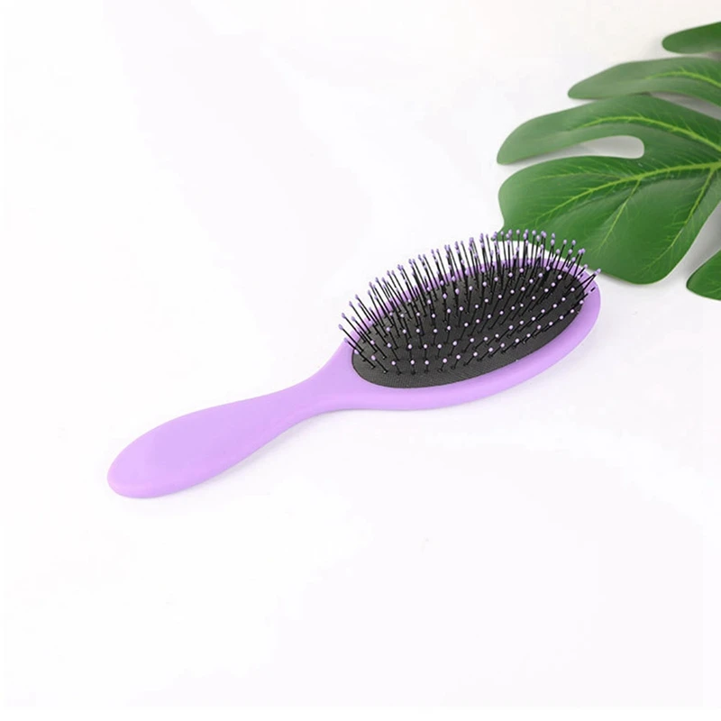 purple Расческа для волос, расческа для салона, новинка, распутывающая расческа для детей, нежная расческа для женщин и мужчин, расческа для влажной и сухой щетины, расческа для распутывания - Цвет: purple