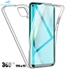 360 Double Silicone Case For Huawei P Smart 2022 Plus 2022 P40 Lite P30 Pro P20 P10 P9 P8 Lite Y5P Y6P Y7P Full Body Clear Cover ► Photo 1/6