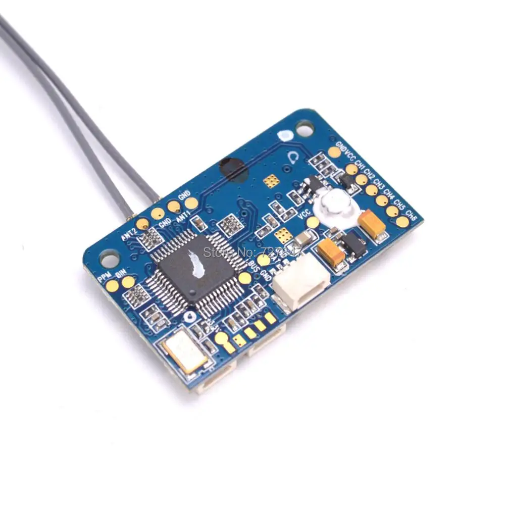 Радиоприемник Flysky X6B 2 4G 6CH i BUS PPM PWM для AFHDS i10 i6s i6 i6x i4x передатчик FPV Quadcopter|transmitter fpv|ppm