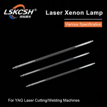 LSKCSH ксеноновая лампа с мягкой проволокой Xe IPL 7x120x230 для лазерных сварочных аппаратов Aohua YAG 1064nm