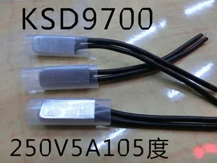 

Переключатель контроля температуры KSD9700 250V5A105 градусов