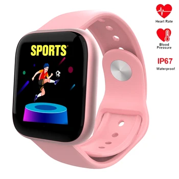 

Smart Watch W6 Men Women Blood Pressure Heart Rate Waterproof Tracker Sport Clock Watch Smart For Android IOS PK D20 D28 D13 Y68