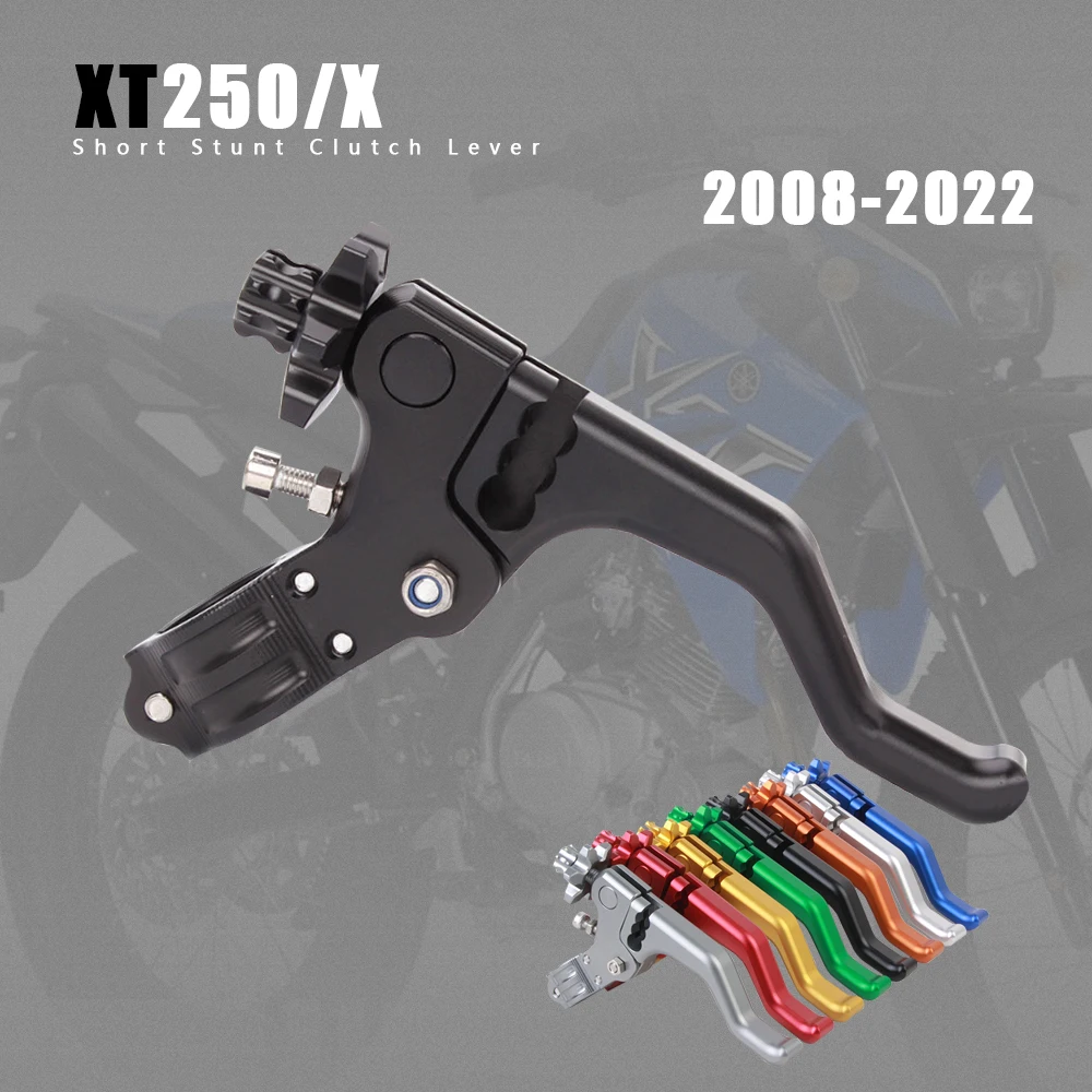

Motocross Dirt Bike Short Stunt Clutch Lever Aluminum For Yamaha XT250 XT250X XT350 XT600E XT 250X 350 600E 2008-2022 2020 2021