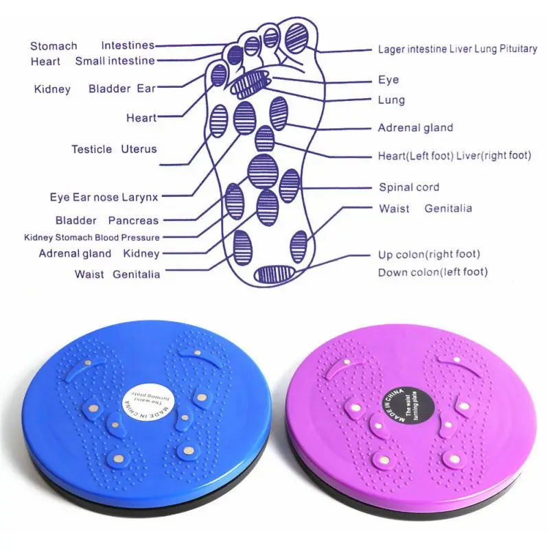 Витая пластина многофункциональная Бытовая Магнитная скручивающая машина лодыжки тела аэробная педаль для тренировок магнитный баланс вращающаяся пластина