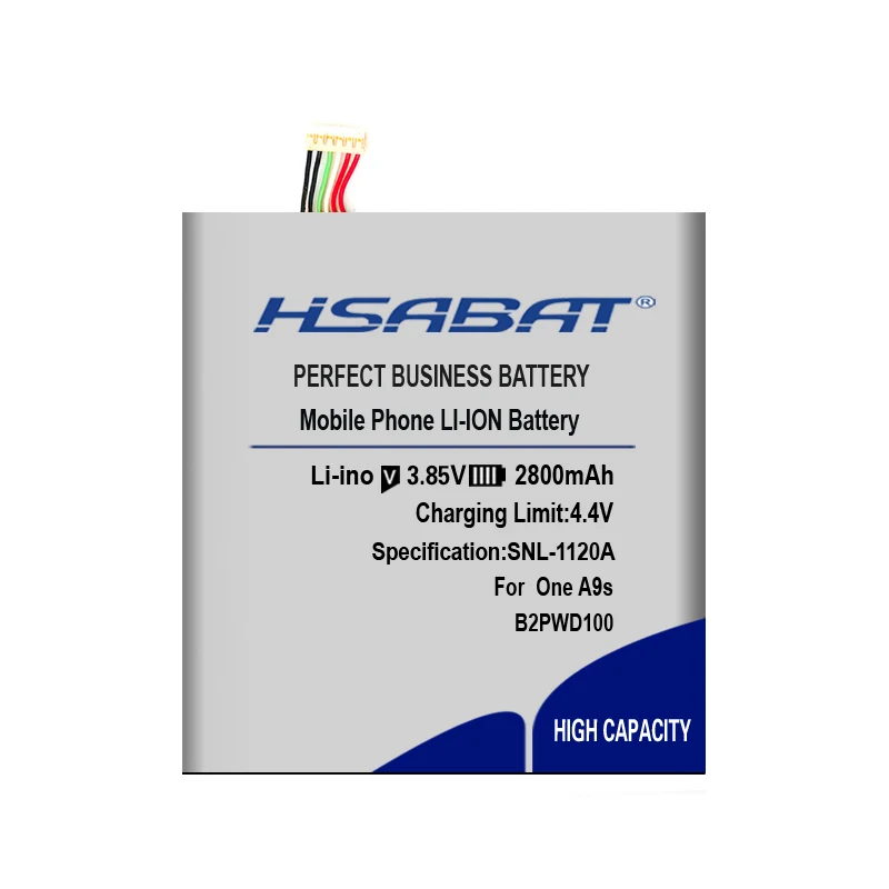 Аккумулятор HSABAT B2PWD100 2800 мАч для htc B2PWD100 One A9s LTE O TD-LTE 35H00259-00M