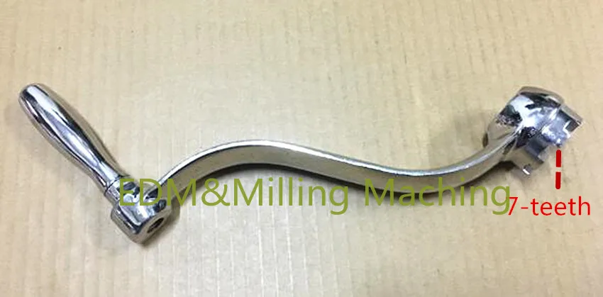 

NANTONG Milling Machine Part C83+84 7-teeth Type Elevating Knee Crank Handle For CNC Milling Machine Mill Tool