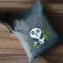 Мультфильм панда бытовой Deodor автомобиль удалить формальдегид угольный мешок 14,5*17 см