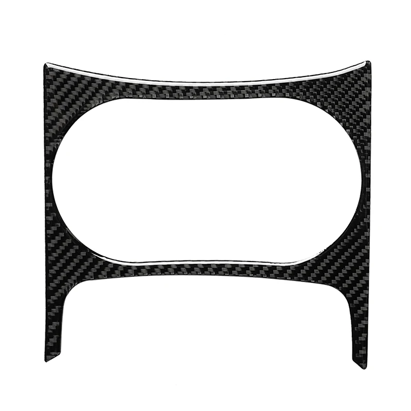 

Carbon Fiber Water Cup Holder Panel Cover Trim Fit for Audi Q5 2010-18 SQ5 2013-17