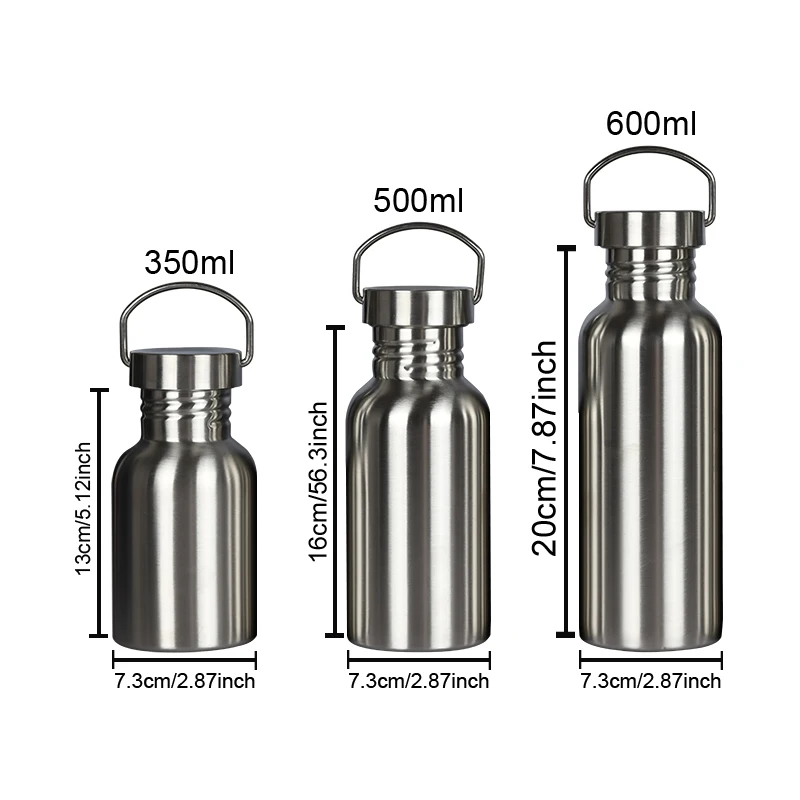 Gourde Isolée Mikasa 500 Ml – Acier Inox, Motif Animal, Garde Au Froid 18h / Chaud 12h