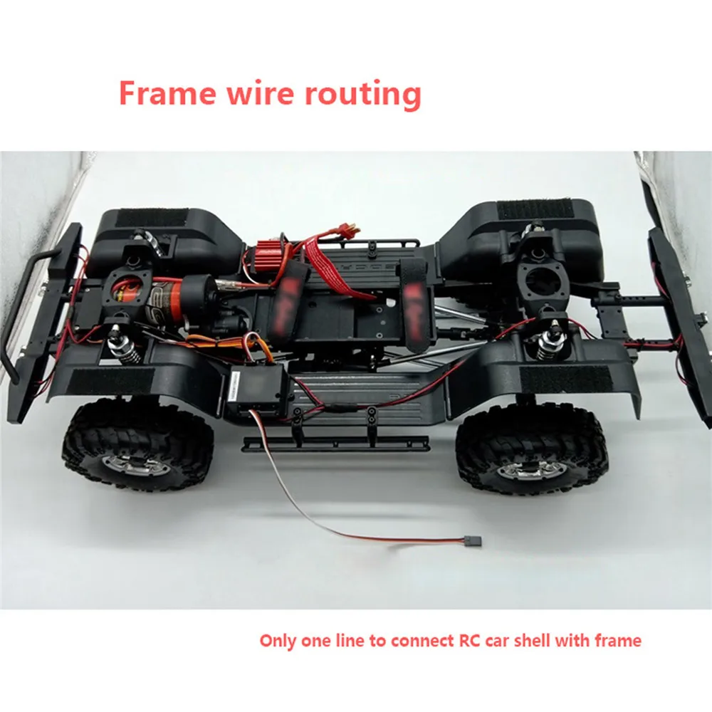 

OneLine-GEN8 LED Lighting Kit Group for RedCat GEN8 Scout II Body RC Car Parts with Head Light Fog Light Stop Light