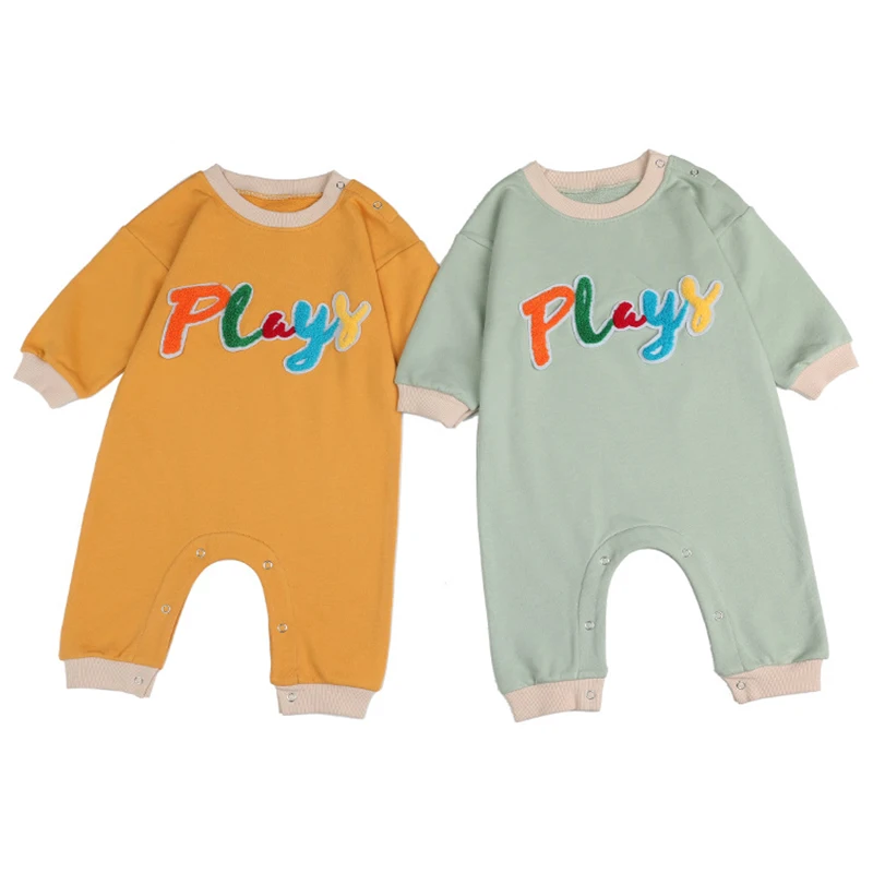 

Newborn Baby Spring Autumn Clothes Infant Rompers for Girls Jumpsuit Baby Boys Long Sleeve Clothes Toddler Outfits 0-18 Months
