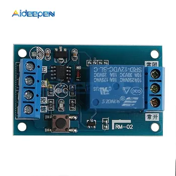 

DC 12V Bond Bistable Relay Module Car Modification Switch Start Stop Self-Locking Switch Board