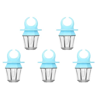 

5Pcs/lot 8ml Empty Lipstick Tube Bottles Lip Balm Containers Cosmetic Containers Lotion Container Clear Travel Bottle