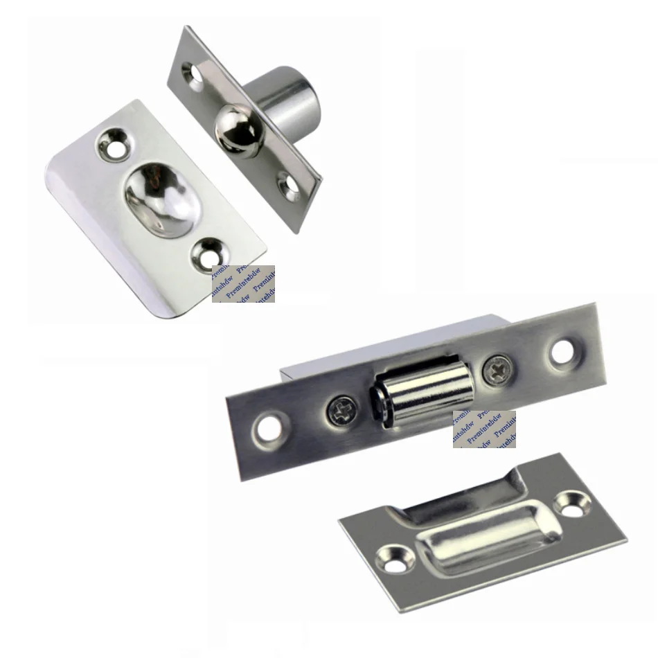 10 шт./лот Матовая нержавеющая сталь квадратная круглая Скрытая пружинная