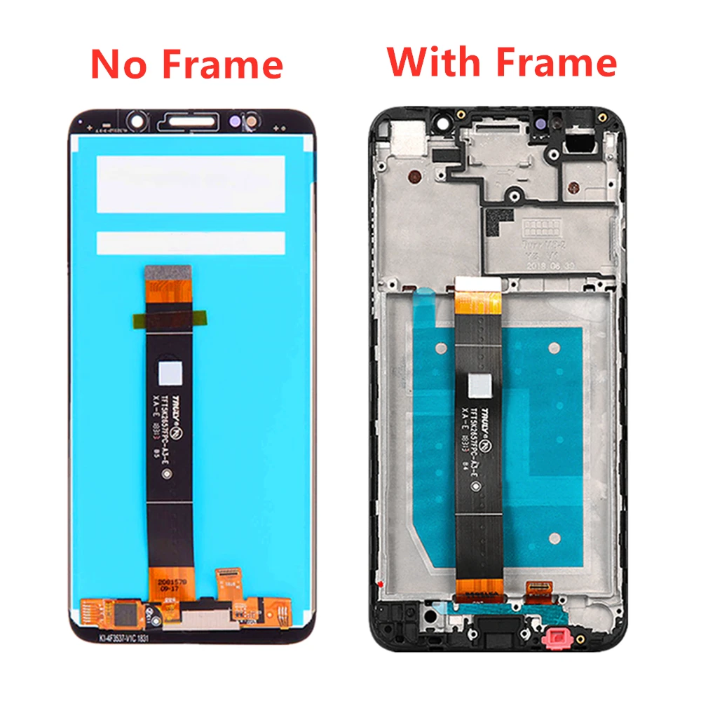 ЖК-дисплей для huawei Y5 prime, сенсорный экран, дигитайзер в сборе с рамкой для huawei Y5 Pro, ЖК-экран