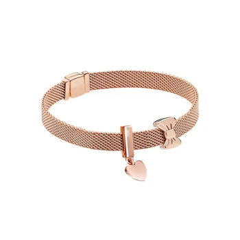 

BBee New Fashion Bracelet Glamour Sweetheart DIY Bracelet Set Fit Original Pandora Charm Bracelet Women Love Gifts Jewelry