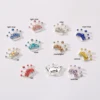 Mini Rhinestone Tiara Crown Buttons Flatback 20mmX16mm Embellishment for Craft DIY Hair Bow Flower 10PCS(BTN-5732) 2