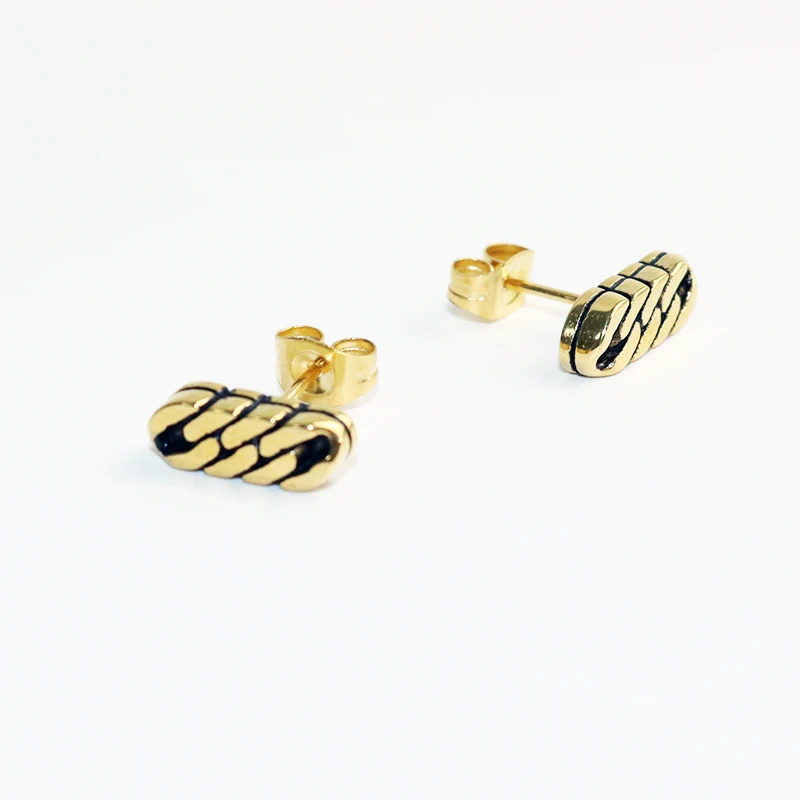 Ретро из нержавеющей стали Будда Серебряная Сережка серьги Irefined Charms Earstud серия