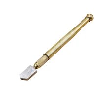 Профессиональные Металлические Ручки, стальные стеклянные стразы, самосмазывающиеся, подача масла с наконечником, стеклорез, инструмент для резки стекла